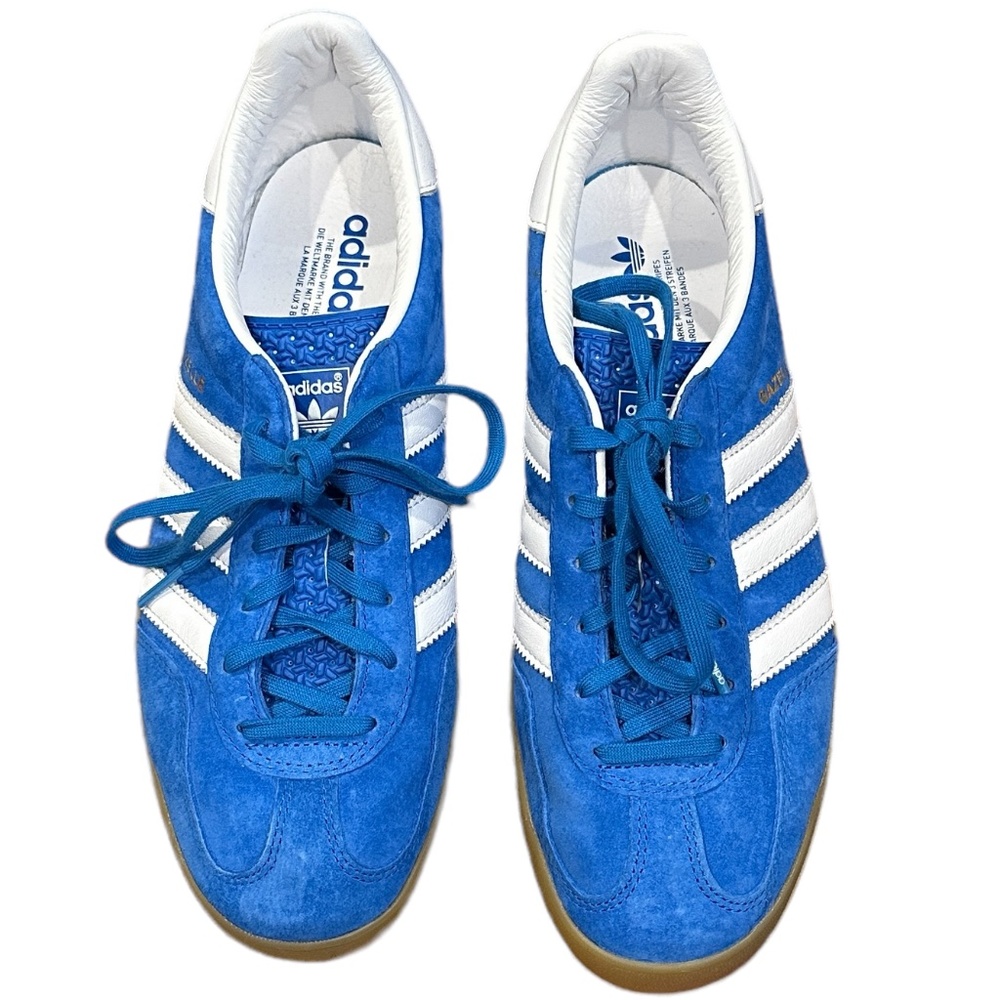 adidas Originals Blue and White Athletic Shoes